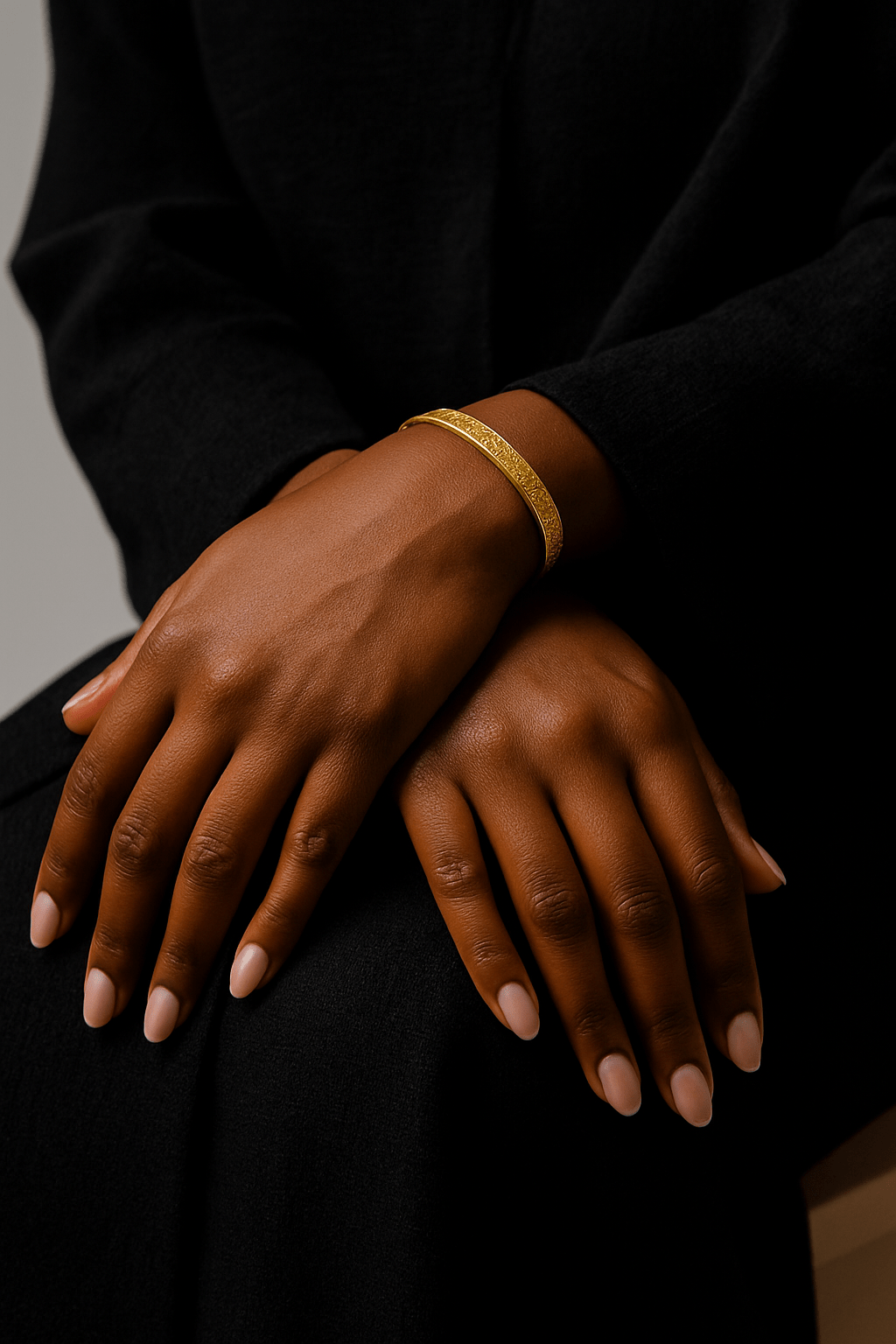 Bracelet Manchette Ayat al-Kursî – Acier Inoxydable 304